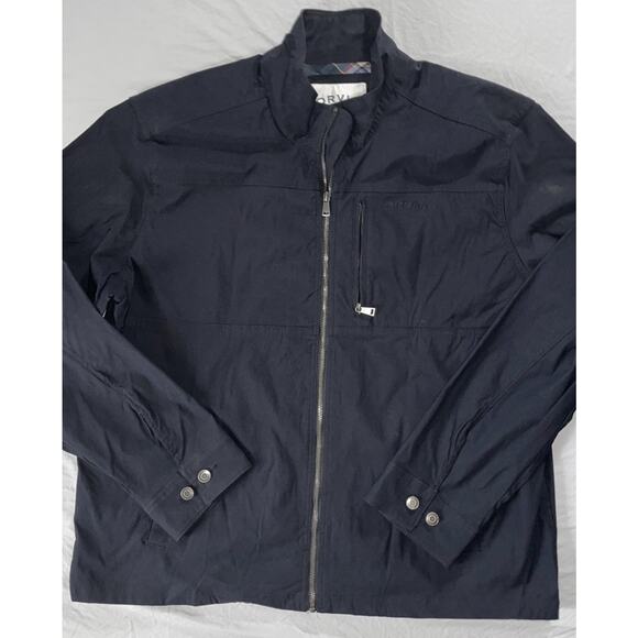 Orvis 1225414 Full Zip Stretch Nylon Water Resistant Bomber Jacket. Men's 2XL. - Picture 1 of 6